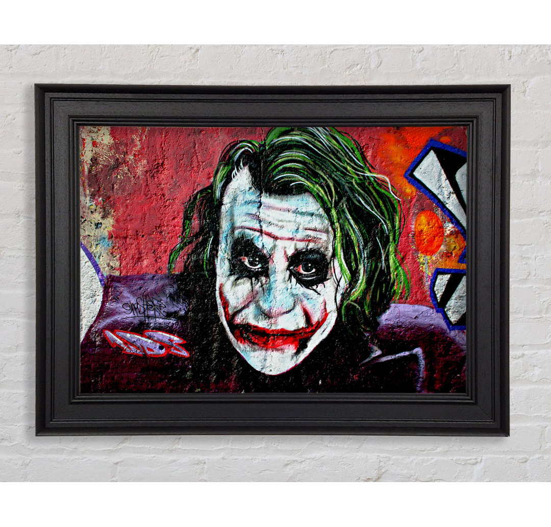 The Joker - Einzelner Bilderrahmen Kunstdrucke