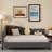 L-shaped Linen Daybed With Solid Wood Legs-201515547-201515546