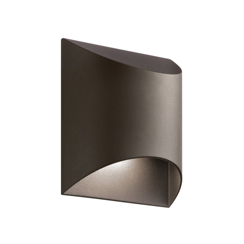 7.5" Architectural Bronze LED DarkSky Outdoor Wall Light