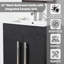 Ensemble de meuble-lavabo simple 24 po noir