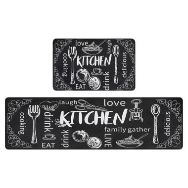 Red Barrel Studio® Non-Skid Kitchen Mat