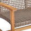 Causeuse en bois Hampton