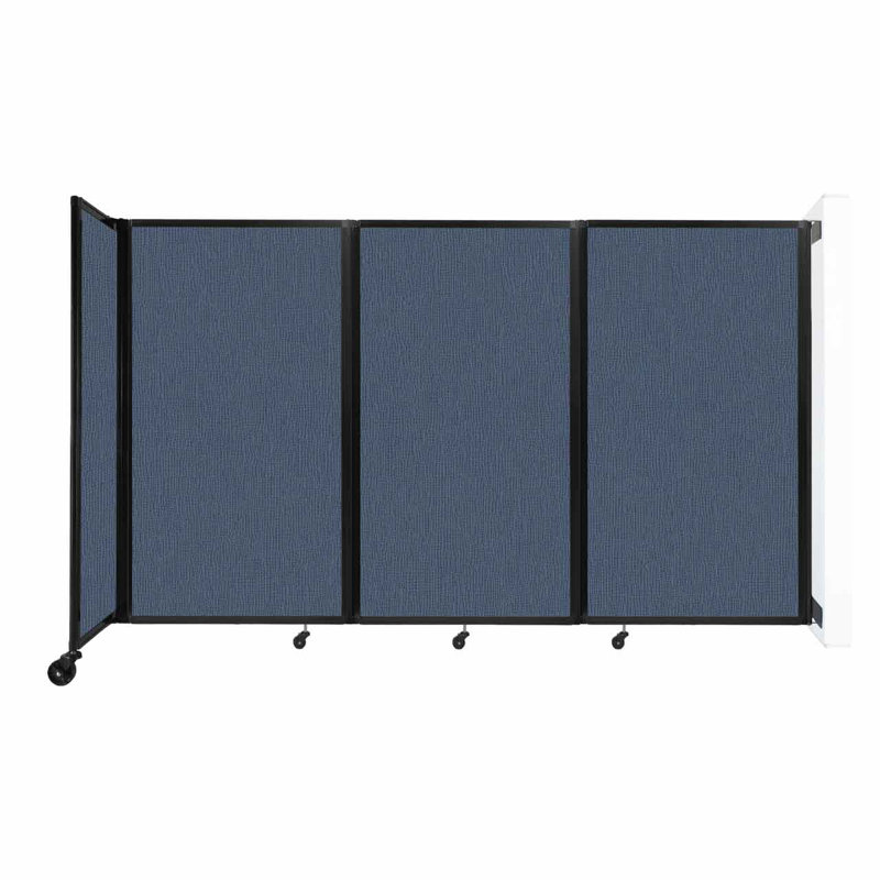 11 - Cloison pliante à panneaux, Océan, 3, H 60 po x l 102 po x P 12 po
