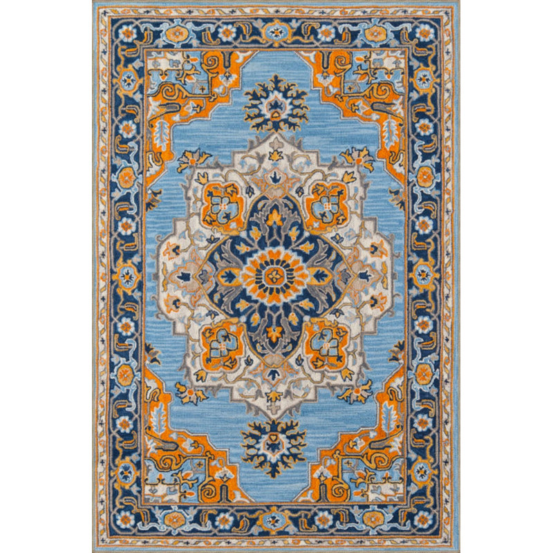 Mixed Color Traditional Decorative Rug And Washable Rug, Rectangle 2'4" x 4'