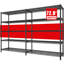Étagère de rangement réglable en acier Marlia-1515776251-1522041361