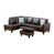 Brown Faux Leather is out of stock