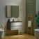 Vital 35-3/8 in. W x 19-5/8 in. D Wall Mounted Floating Bathroom Vanity in Gray with Composite Vanity Top