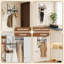 Over The Door Hanger With Storage Basket And Hooks, Sturdy Drying Rack And Organizer For Towels, Coats, And Clothes, Space-Saving Solution For Bathroom, Laundry, And Dorm Rooms