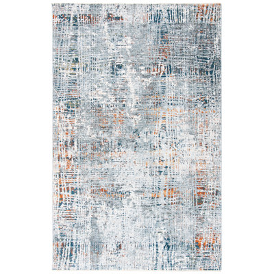 Harp Performance Abstract Rug