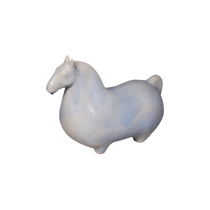 Figurine cheval trotteur