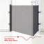 Barrière de sécurité pour animal 51,18 po x 30,71 po