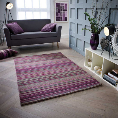 Tarren Striped Area Rug