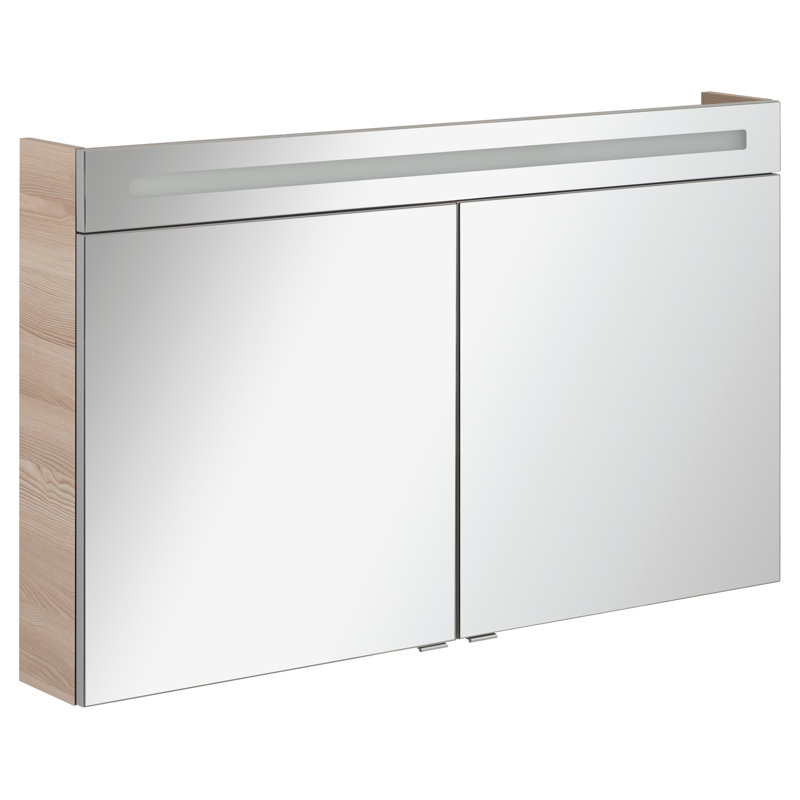 B.Clever Bathroom Cabinet, Alaska ash