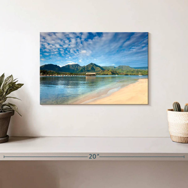 Gillard Heavenly Hanalei Bay, 8" H x 12" W