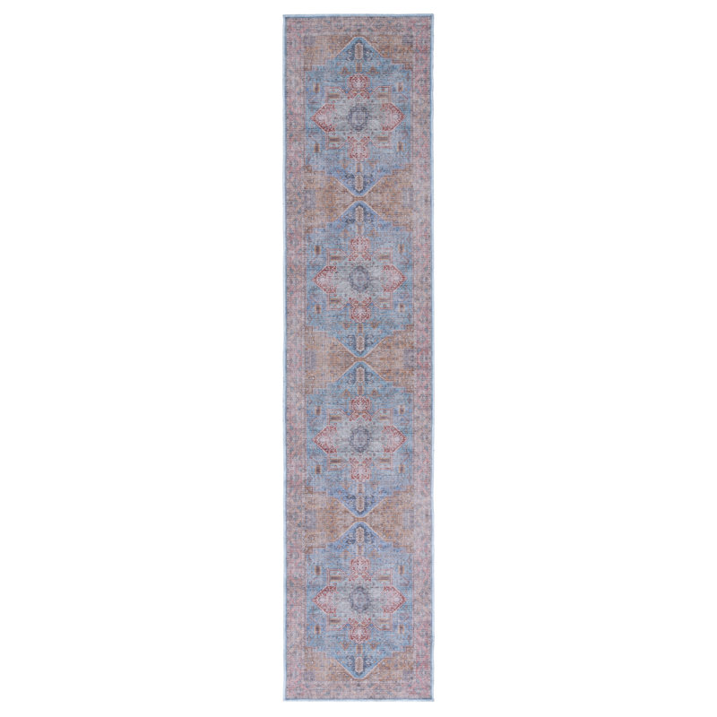 Serapi Performance Machine Washable Oriental Rug, Runner 2' x 9'