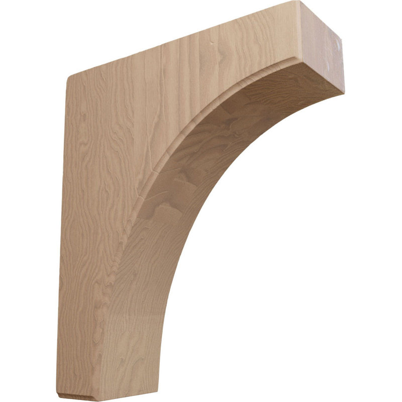 Support Clarksville, Acajou, 3.5" W x 10" D x 12" H