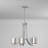 Red Barrel Studio Parsons Studio Brushed Nickel Chandelier