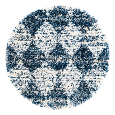 Serenity Shag Geometric Indoor Rug