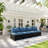 4 -Person Rattan Patio Safo With Cushions-552961613-552961968