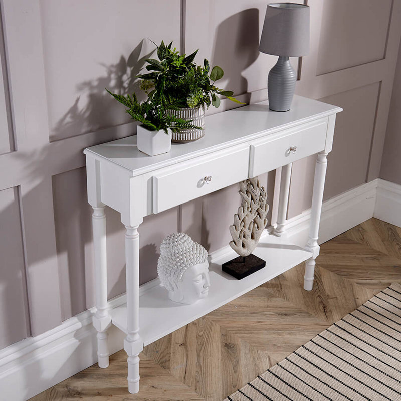 Kelling 100cm Console Table, White