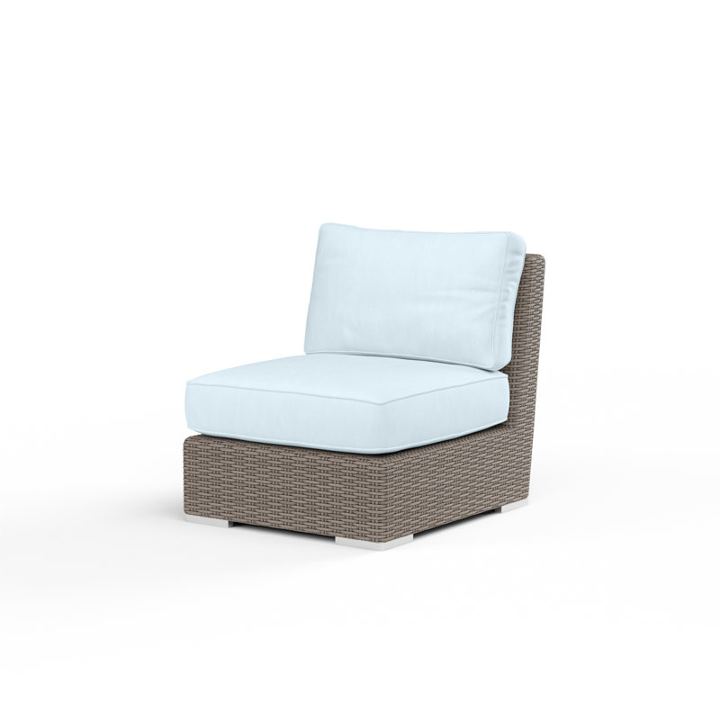 Nassau Patio Chair with SunbCushion, Canvas Skyline