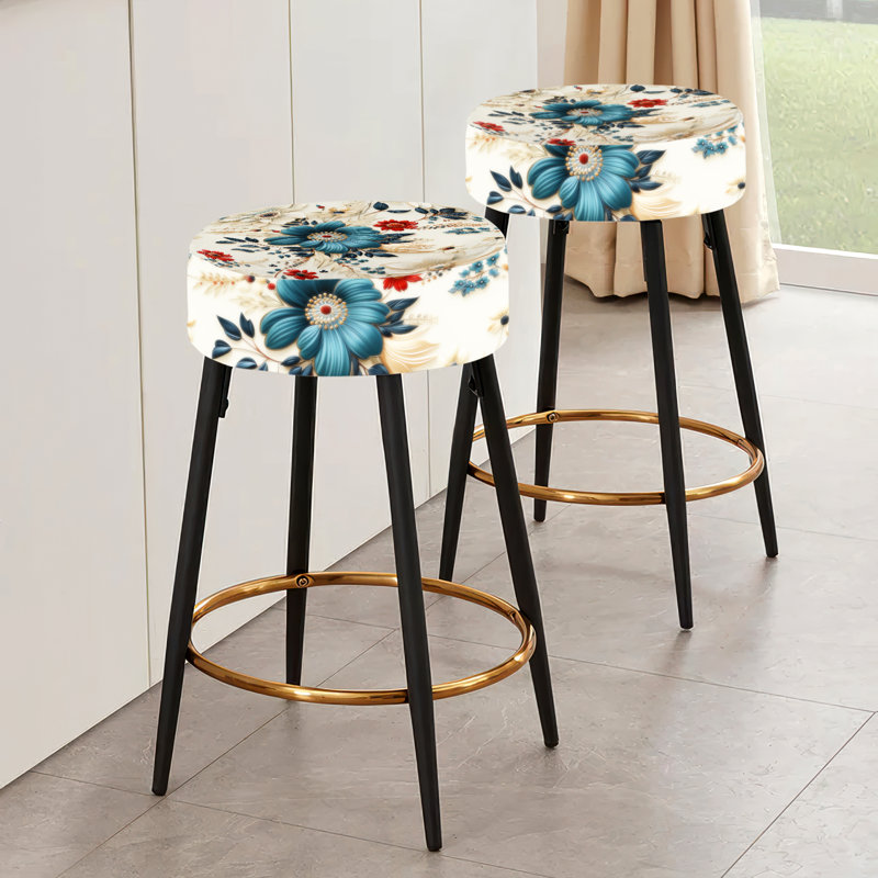Ensemble de 2 tabourets de bar Gerbera