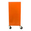 Chariot à outils roulant orange à 4 tiroirs avec roues verrouillables - Armoire à outils mobile en acier robuste pour l'organisation du garage