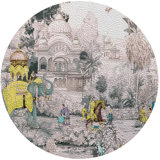 India Scene 16'' Vinyl Placemat