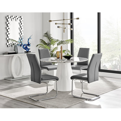 Eubanks 4 - Person Dining Set