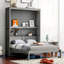 Lit escamotable mural avec tablettes Murphy-828281726-828281727