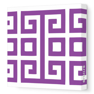 Art sur toile étiré big square Pattern