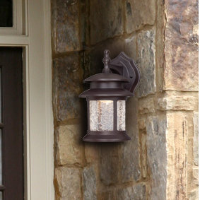 Westinghouse FAB19B025E614C4A82B35507E0C3DF07 Led Exterior Wall Lantern, 9.75" H x 6" W x 7.88" D