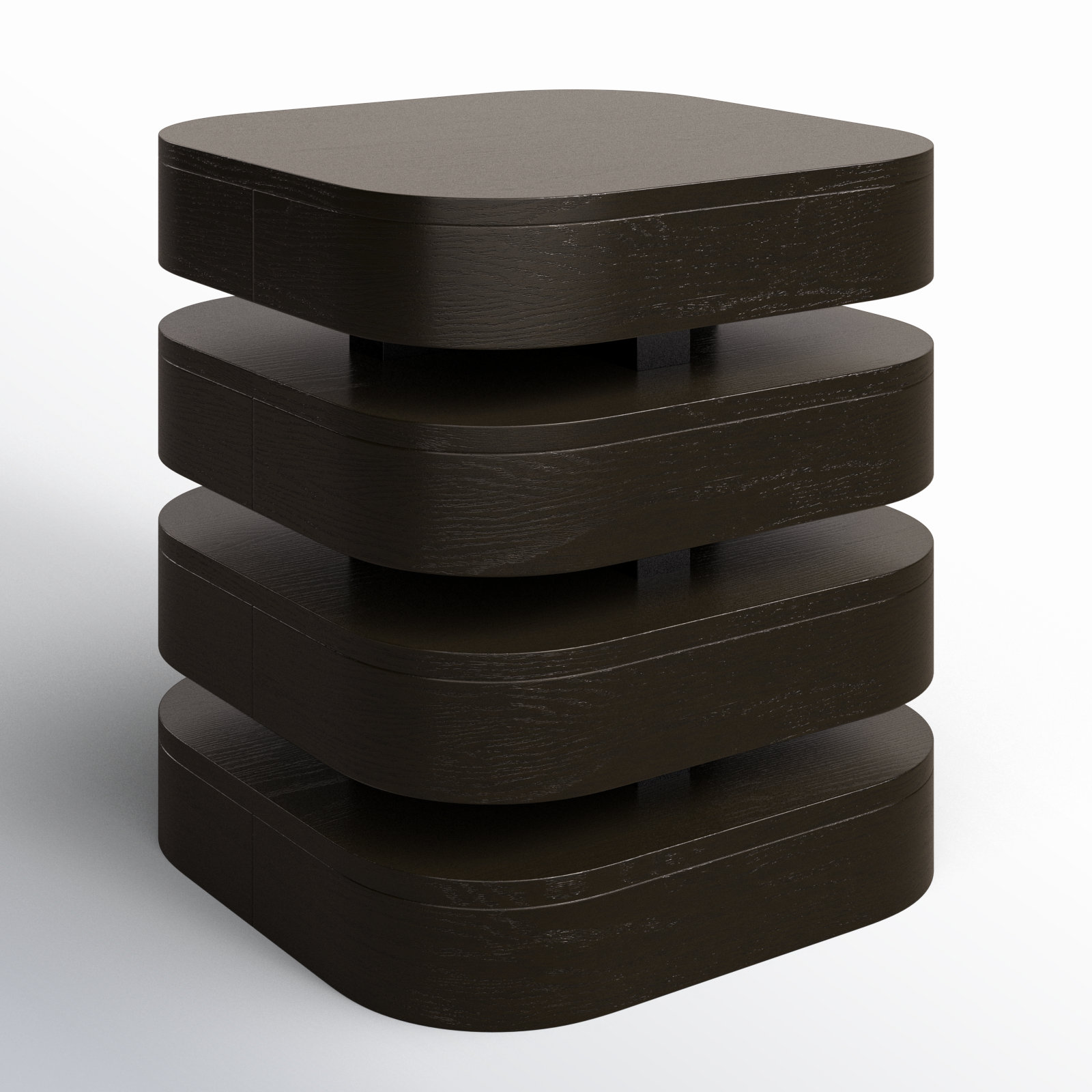 Bowmin End Table, Espresso Wood