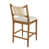 Beige Seat/Beige Rope and Walnut Frame is out of stock