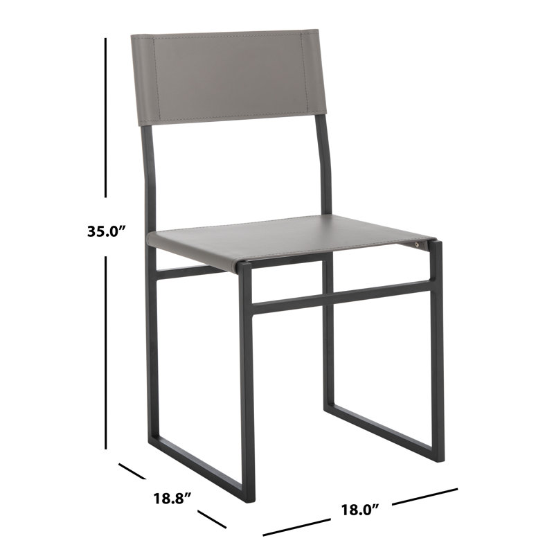 Chaise d'appoint Rowayda, Gris