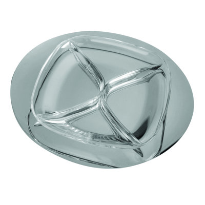 Dry Aged Oval Stainless Steel Tray
