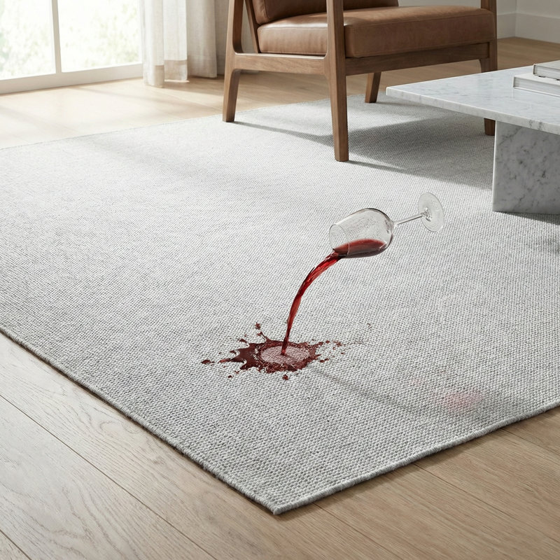 Phylis Machine Washable Area Rug Living Room Bedroom Bathroom Kitchen Pet Friendly Stain Resistant, Rectangle 8' x 10'