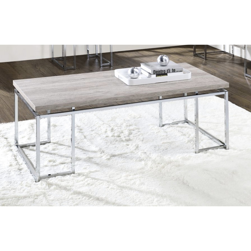 Table rectangulaire rectangulaire en chêne naturel avec traîneau - Extérieur moderne, pratique et fonctionnel