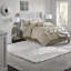 Ensemble de literie pour grand lit, capitonné en polyester, style maison moderne