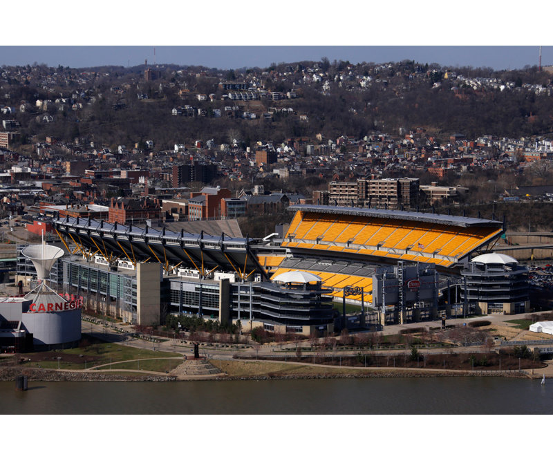 Heinz Field, 16" H x 24" W