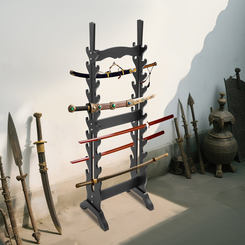 20 Tier Sword Rack, Black