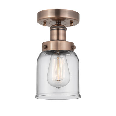 Sheyenne Glass Semi Flush Mount