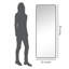 Miroir rectangulaire encadré avec détails métalliques Avinsh