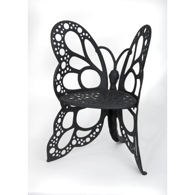 Whaley Metal Outdoor Armless Lounge Chair