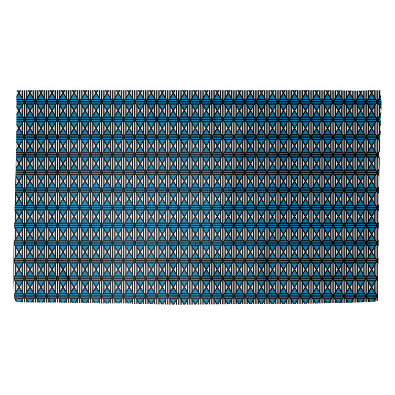 Paillasson d’intérieur losanges doublés dobby Avicia, Rectangle 2 pi 1 1/2 po x 3 pi 6 po