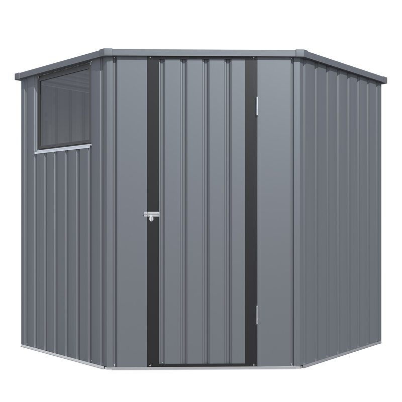 6 ft. W x 6 ft. D Storage Sheds with Openable Windows