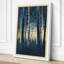 Quiet Northern Forest Japandi - Wrapped Canvas-1968518307-1968518309