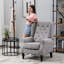 Fauteuil à oreilles Lachesis, bois-116533386