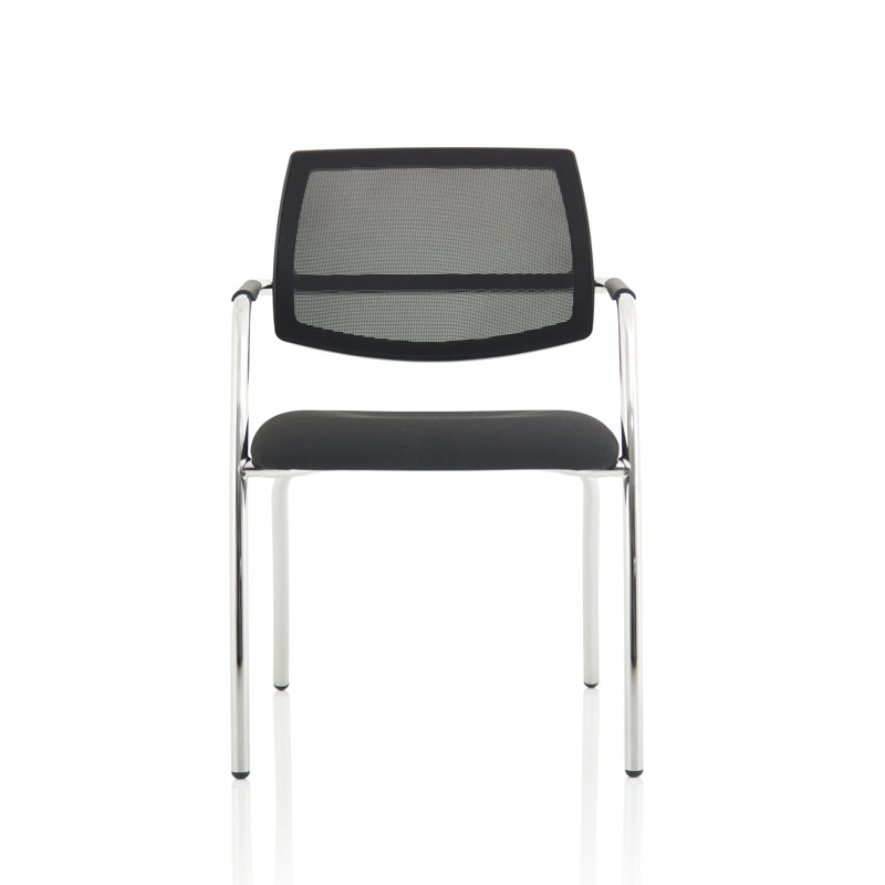 Berthena Upholstered Armchair, Black