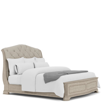 Areke Upholstered Sleigh Bed